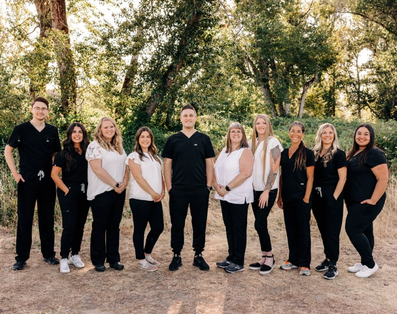 Team Group Photo at Outdoor
